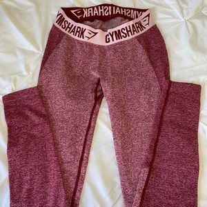 Gymshark Flex beet color outfit